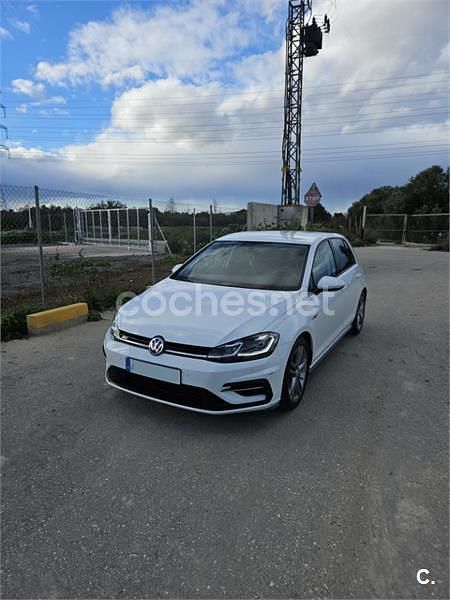 Usado VW Golf VII Advance 150 CV (110 kW) 2018 Blanco Berlina
