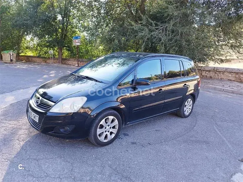 Usado Opel Zafira Energy 150 CV (110 kW) 2009 Negro Monovolumen