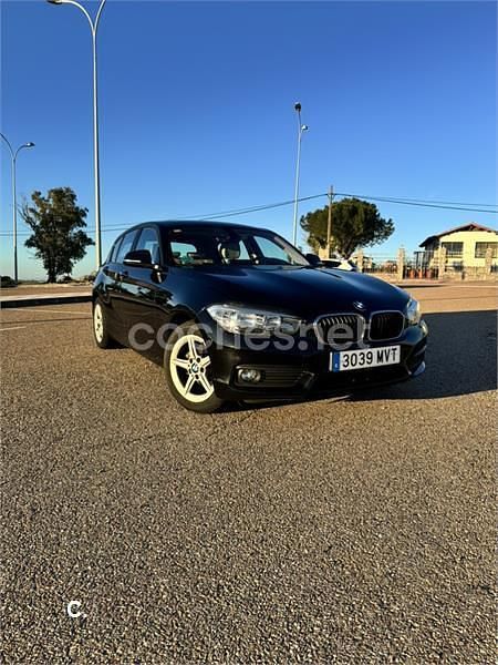 Usado BMW 116 116 CV (85 kW) 2018 Negro Utilitario