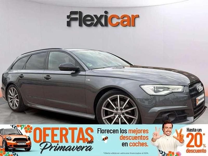 Usado Audi A6 190 CV (139 kW) 2018 Gris Familiar