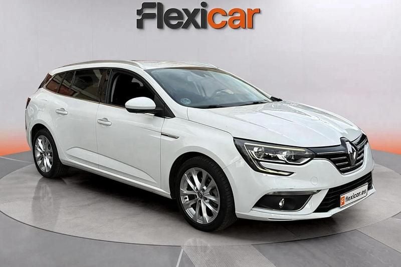Blanco Usado 2019 Renault Mégane GrandTour Zen Familiar | 12.490 € (Buen precio) - Imagen 1/4