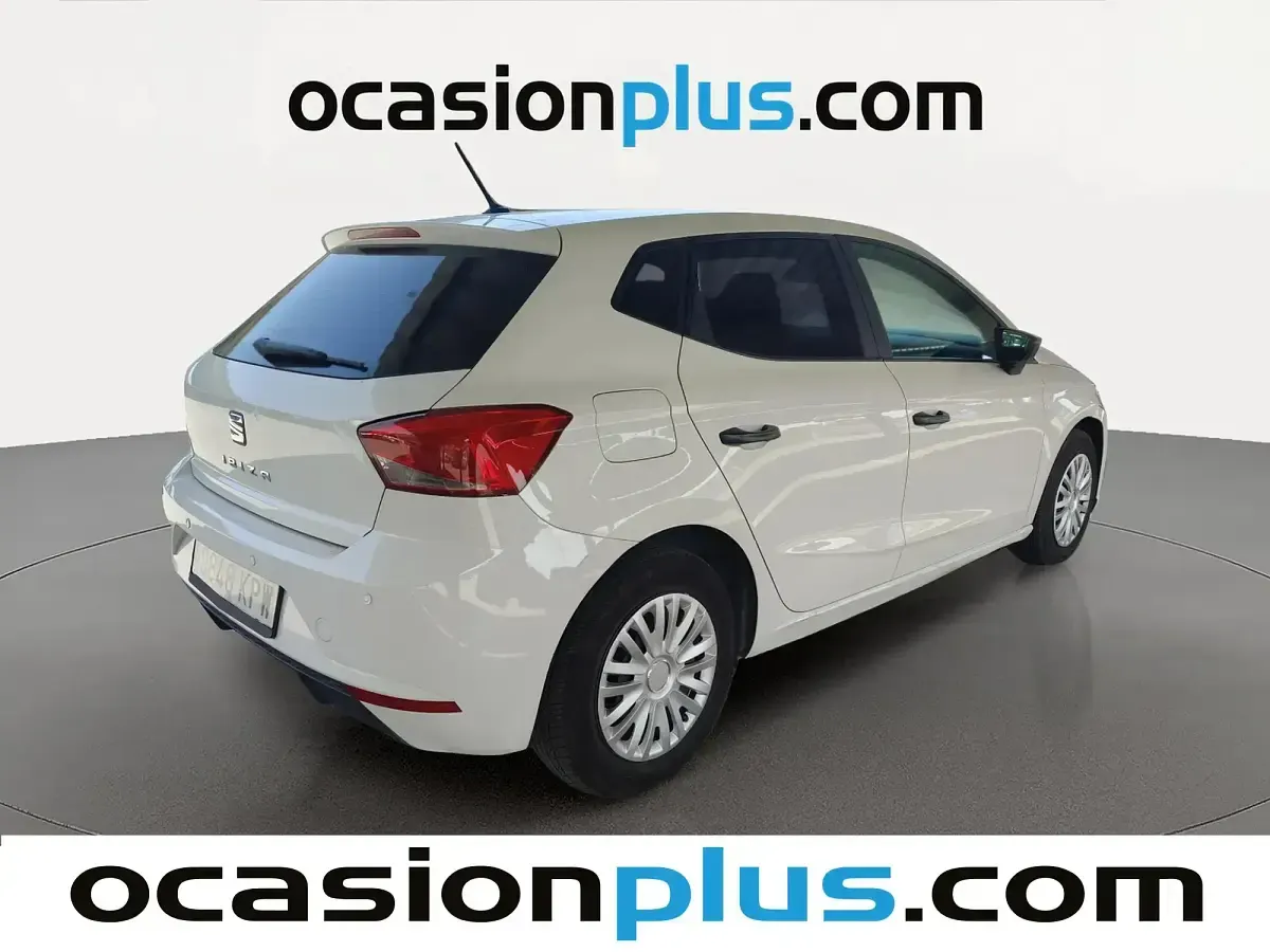 Usado Seat Ibiza Reference 95 CV (69 kW) 2018 Blanco Utilitario