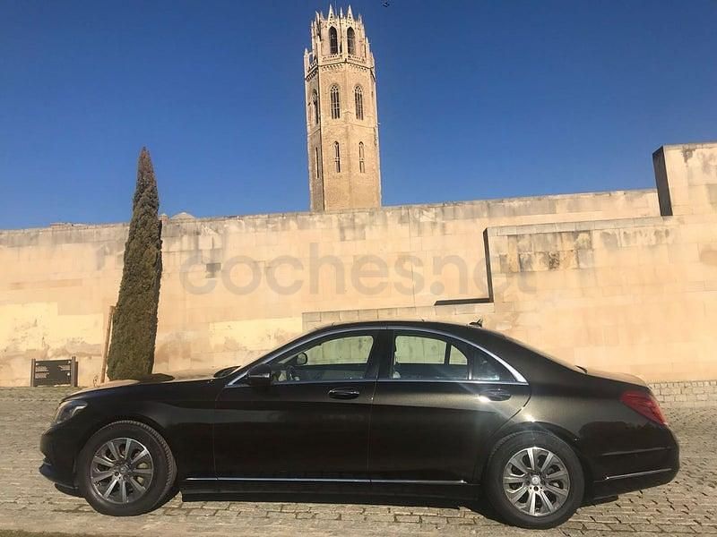 Usado Mercedes S350 258 CV (189 kW) 2013 Negro Berlina