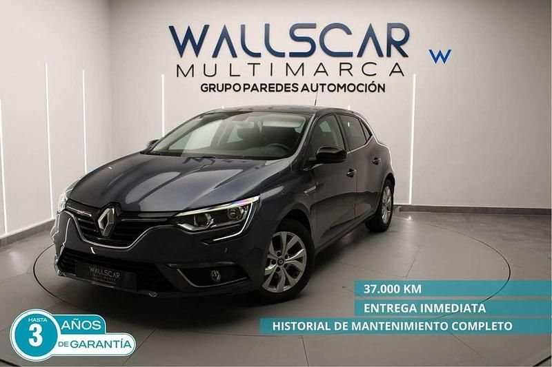 Azul Usado 2019 Renault Mégane IV LIMITED Berlina | 17.349 € (Precio justo) - Imagen 1/4