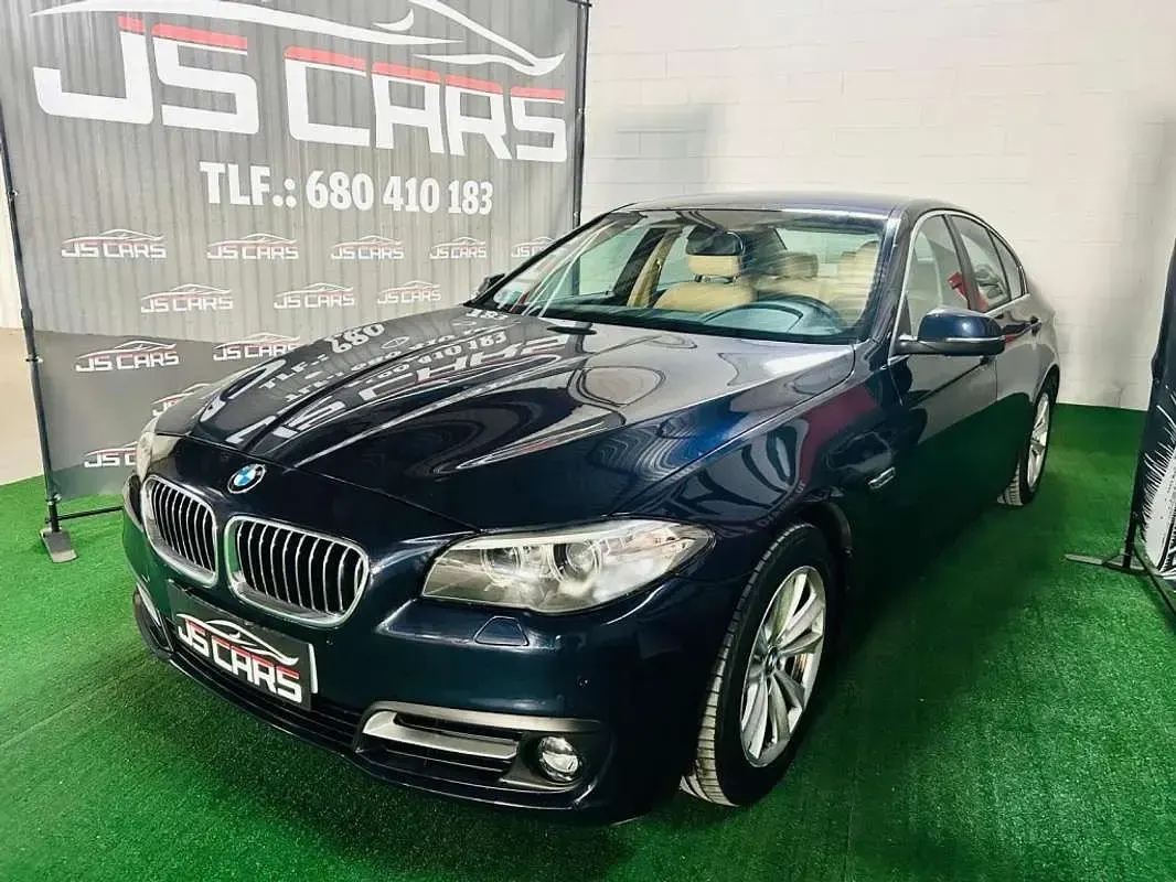 Usado BMW 520 Comfort Edition 184 CV (135 kW) 2014 Azul Berlina