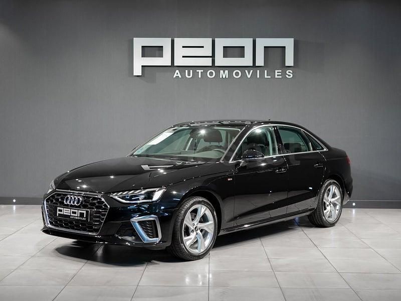 Usado Audi A4 S-Line 163 CV (119 kW) 2021 Negro Berlina