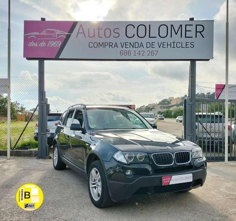 Usado BMW X3 177 CV (130 kW) 2009 Negro SUV