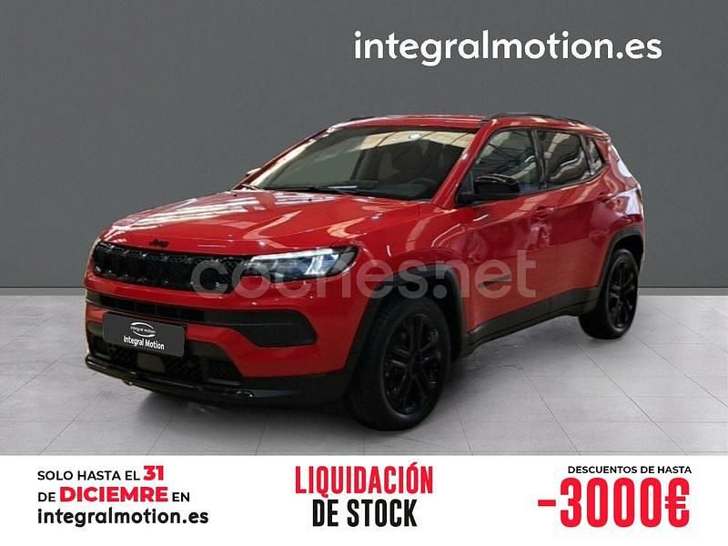 Rojo Usado 2022 Jeep Compass SUV | 20.900 € (Precio justo) - Imagen 1/4