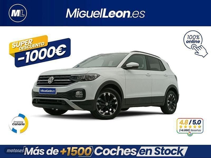 Blanco Usado 2019 VW T-Cross Advance SUV | 14.985 € (Buen precio) - Imagen 1/3