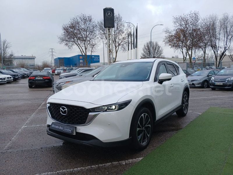 Blanco Usado 2022 Mazda CX-5 SUV | 24.900 € (Precio justo) - Imagen 1/4