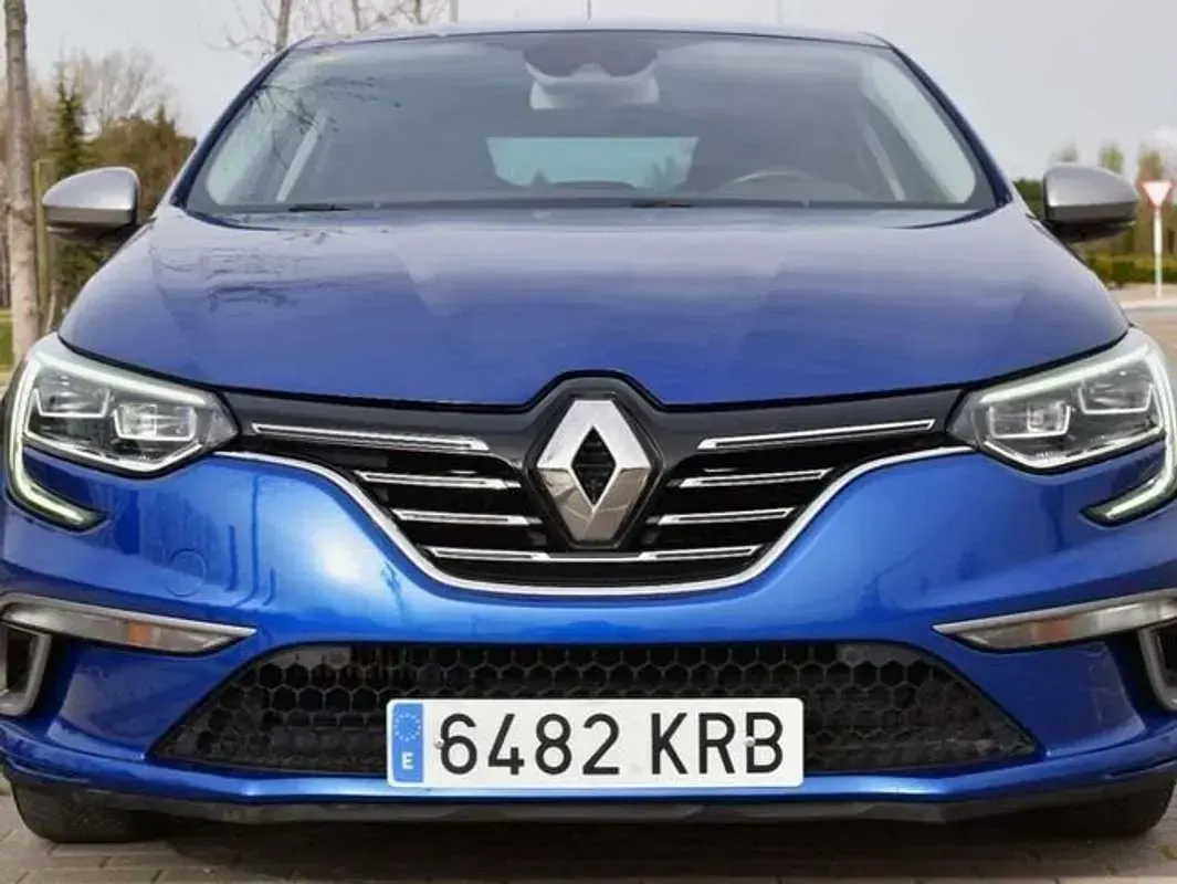 Usado Renault Mégane GT Line GT-Line 140 CV (102 kW) 2018 Azul Utilitario