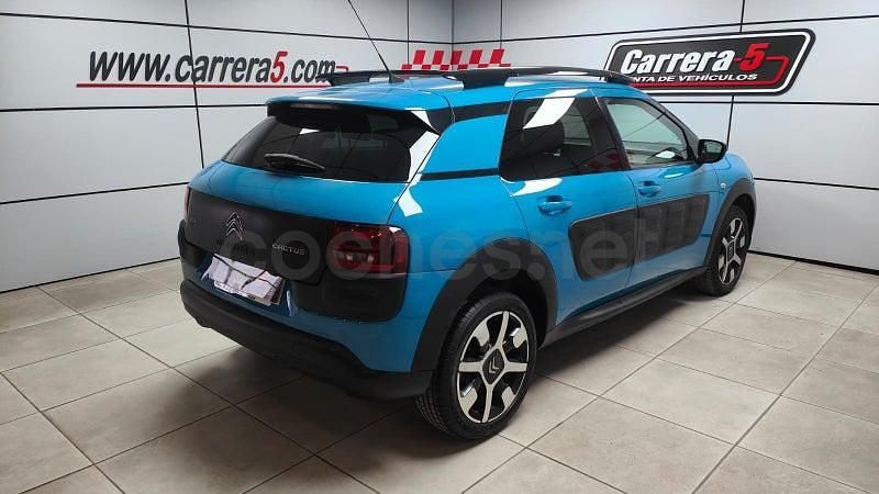 Usado Citroën C4 PureTech 110 CV (80 kW) 2017 Azul Berlina