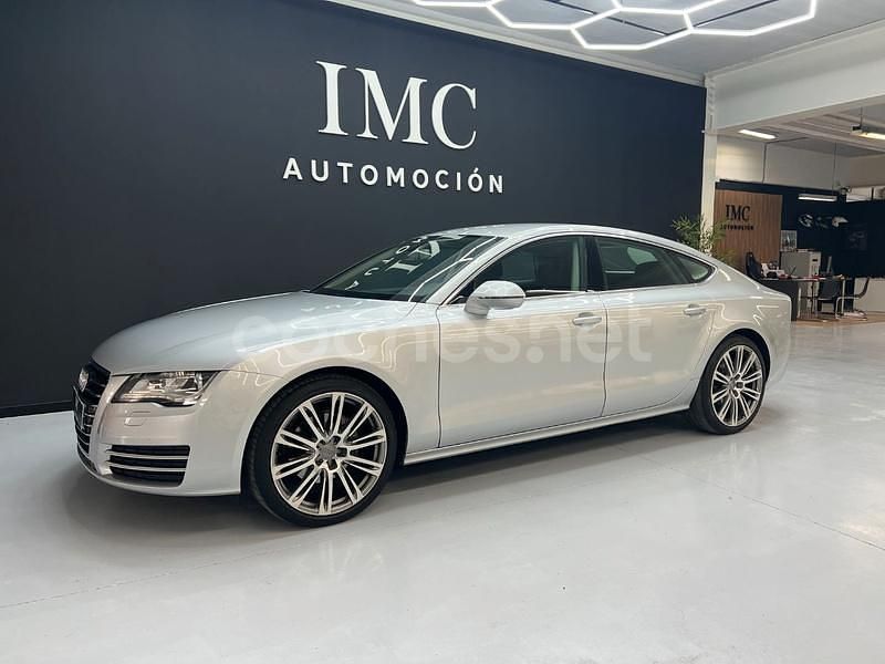 Usado Audi A7 Sportback Exclusive 204 CV (150 kW) 2011 Gris / plata Utilitario
