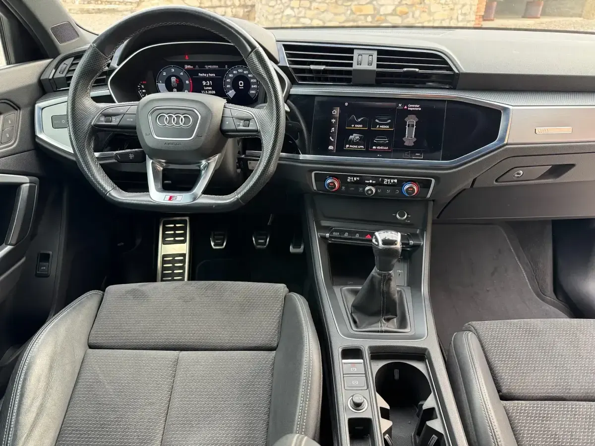 Usado Audi Q3 S-Line 150 CV (110 kW) 2021 Blanco SUV