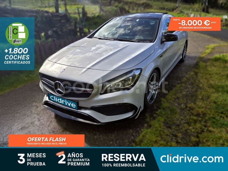 Gris / plata Usado 2017 Mercedes CLA220 Berlina | 22.190 € (Precio justo) - Imagen 1/3