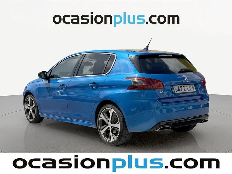 Usado Peugeot 308 GT 131 CV (96 kW) 2021 Azul Utilitario