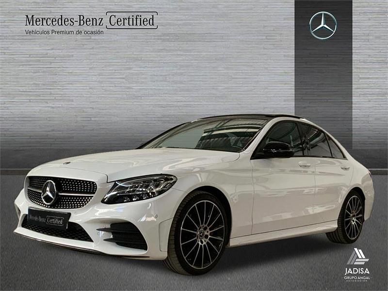 Blanco Usado 2020 Mercedes C200 AMG line Berlina | 30.990 € (Precio justo) - Imagen 1/4
