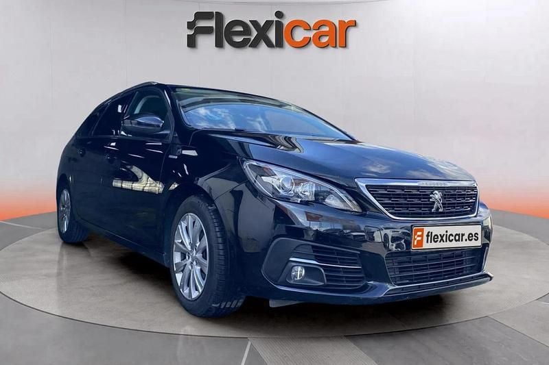 Negro Usado 2018 Peugeot 308 Style Familiar | 9190 € (Super precio) - Imagen 1/4