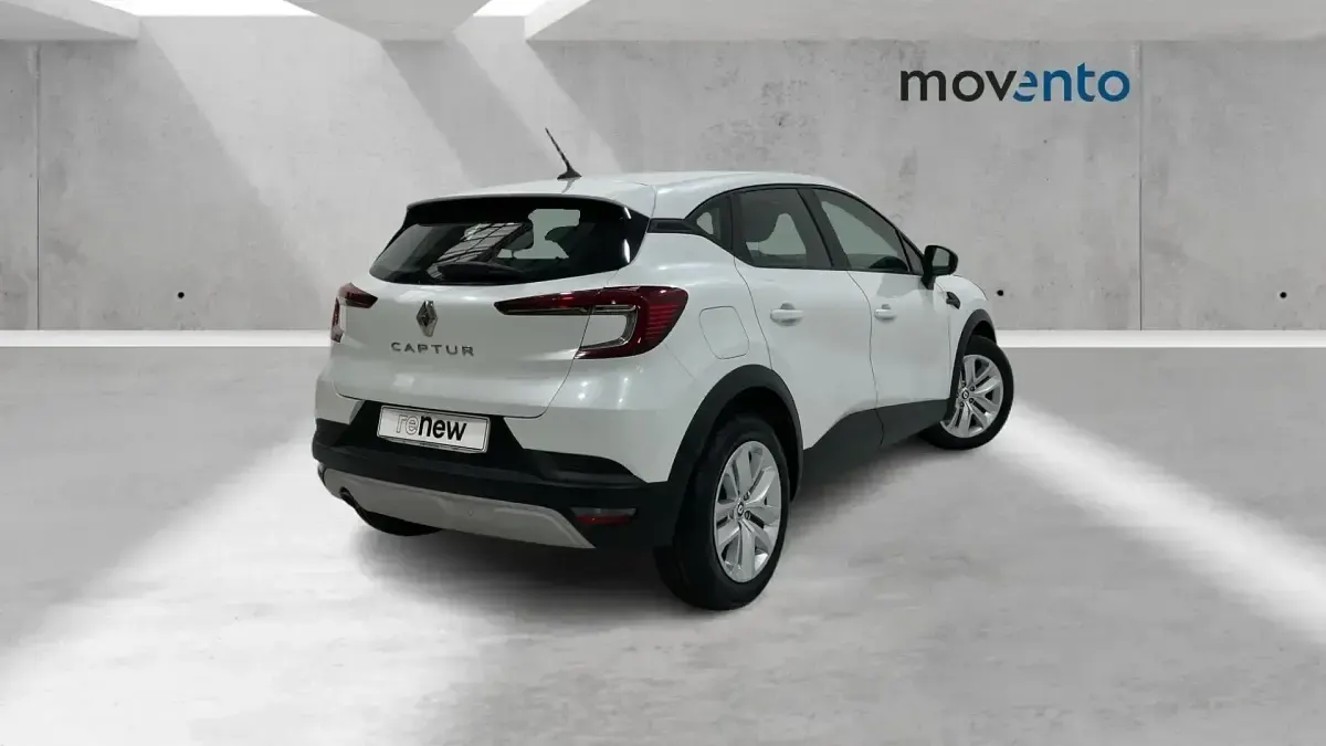 Usado Renault Captur Intens 91 CV (66 kW) 2021 Blanco SUV