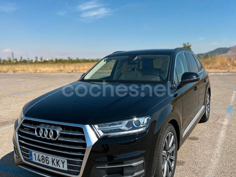 Negro Usado 2018 Audi Q7 SUV | 32.000 € (Precio justo) - Imagen 1/4