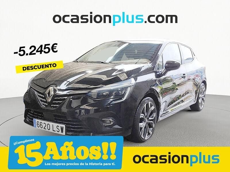 Negro Usado 2021 Renault Clio V Zen Berlina | 12.790 € (Precio justo) - Imagen 1/4