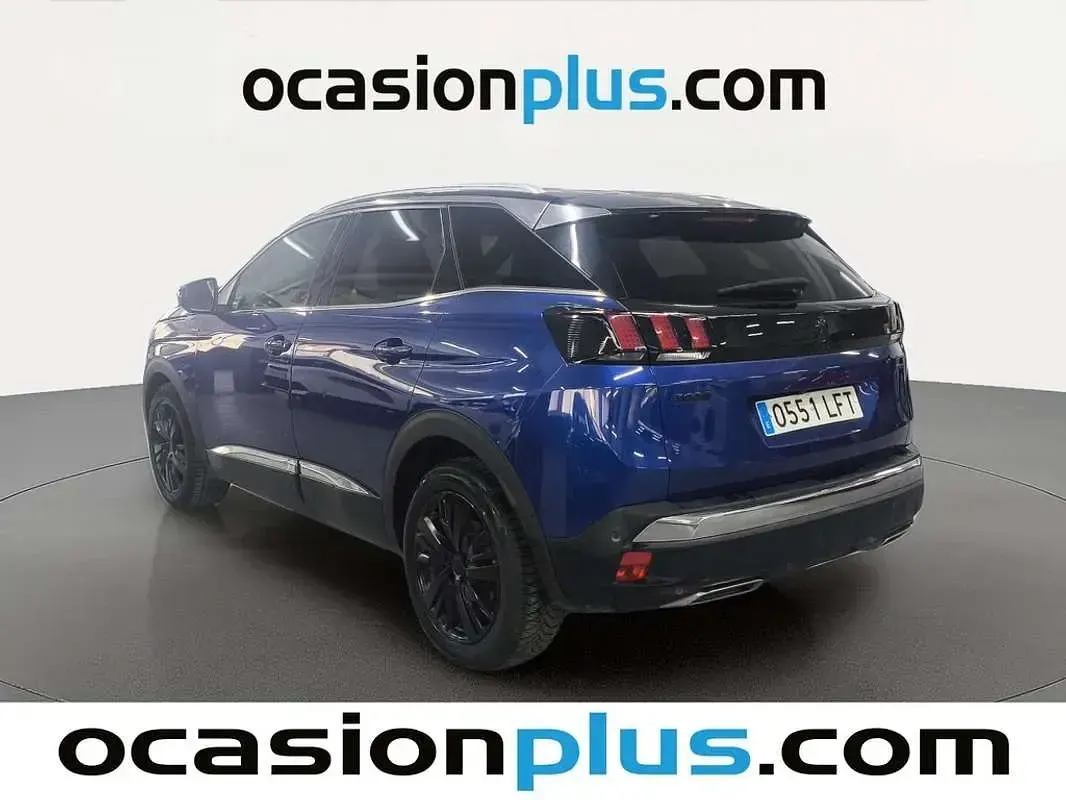 Usado Peugeot 3008 GT-line 131 CV (96 kW) 2020 Azul SUV