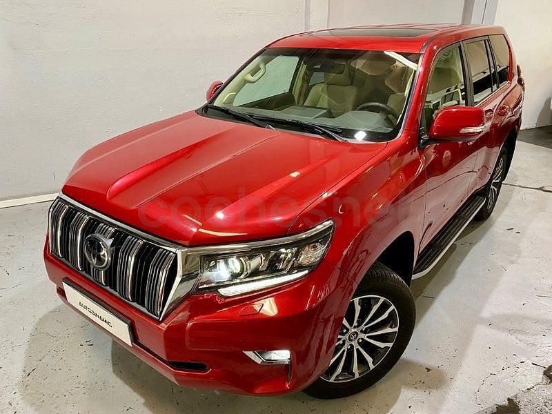 Usado Toyota Land Cruiser 177 CV (130 kW) 2020 Rojo SUV