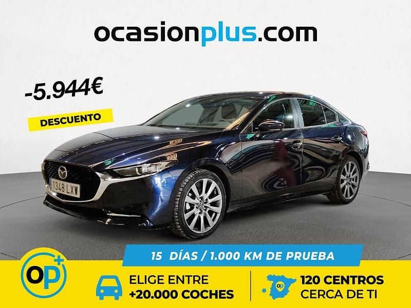 Usado Mazda 3 186 CV (136 kW) 2022 Azul Berlina