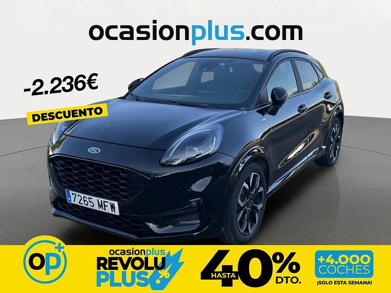Usado Ford Puma ST-Line X 125 CV (91 kW) 2023 Negro SUV