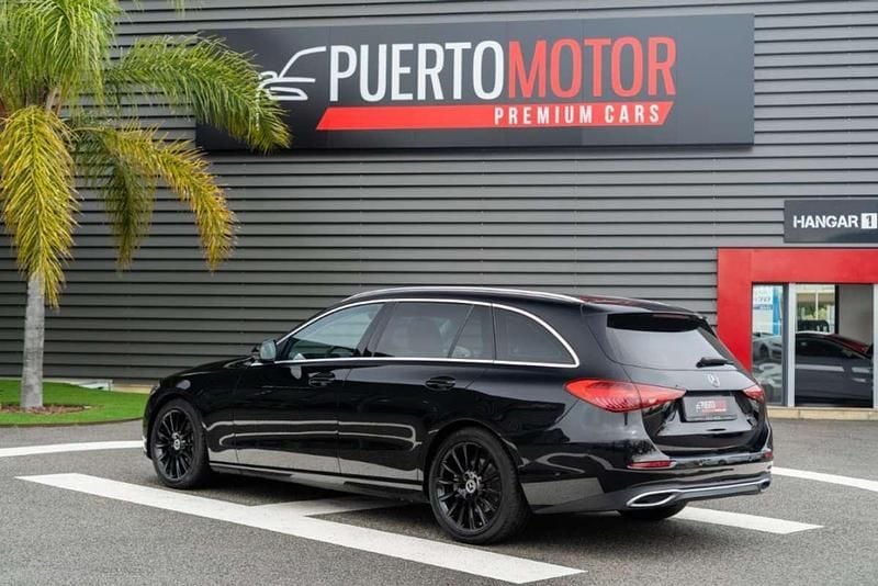 Usado Mercedes C200 163 CV (119 kW) 2022 Negro Familiar