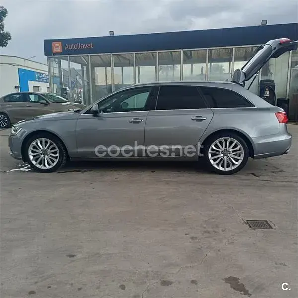 Usado Audi A6 245 CV (180 kW) 2012 Gris / plata Familiar