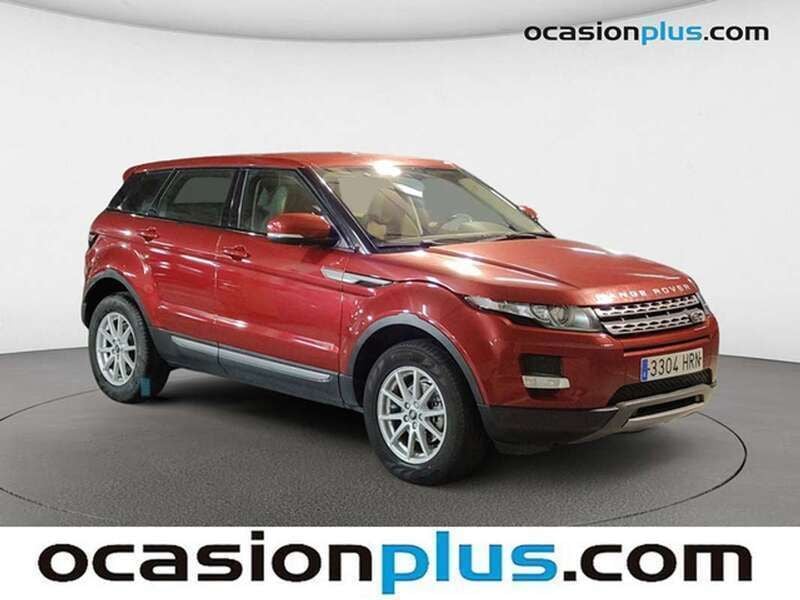 Rojo Usado 2013 Land Rover Range Rover evoque Pure SUV | 14.950 € (Buen precio) - Imagen 1/4
