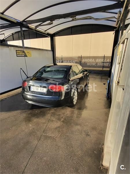 Usado Audi A4 140 CV (102 kW) 2007 Negro Berlina