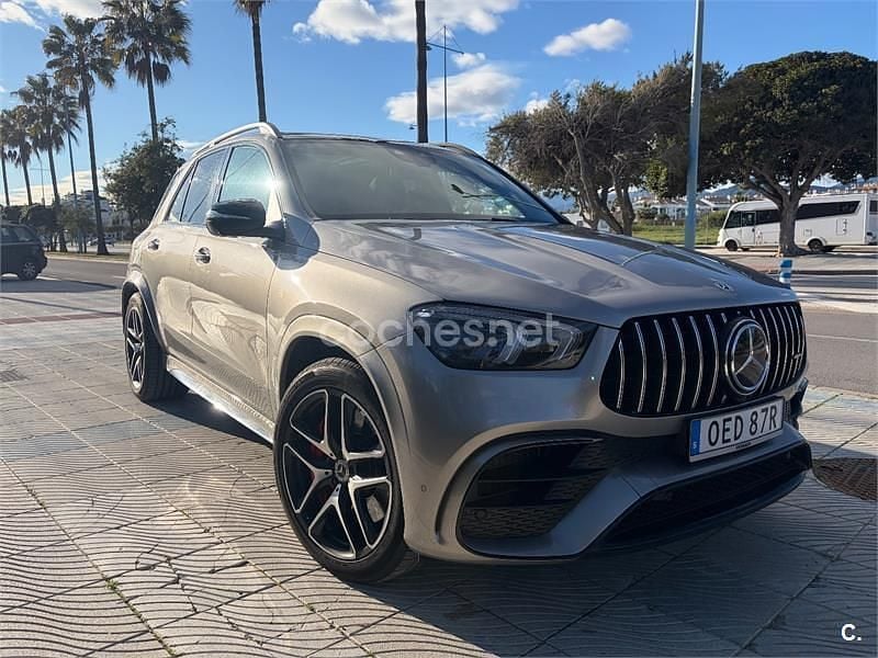 Usado Mercedes GLE63 AMG AMG 612 CV (450 kW) 2021 Gris / plata SUV
