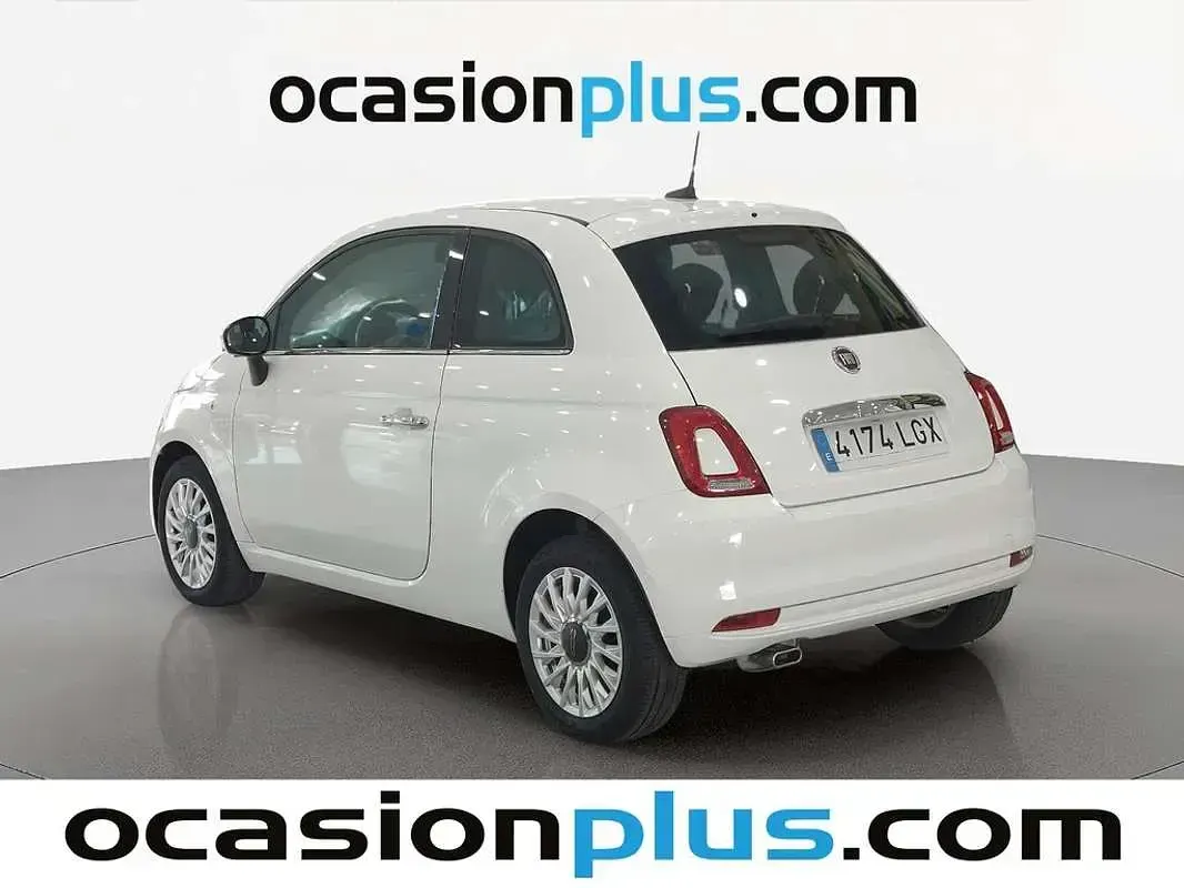 Usado Fiat 500 Lounge 69 CV (50 kW) 2020 Blanco Utilitario