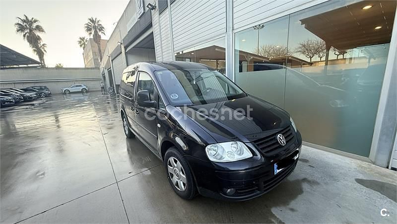 Usado VW Caddy Life 105 CV (77 kW) 2007 Negro Monovolumen