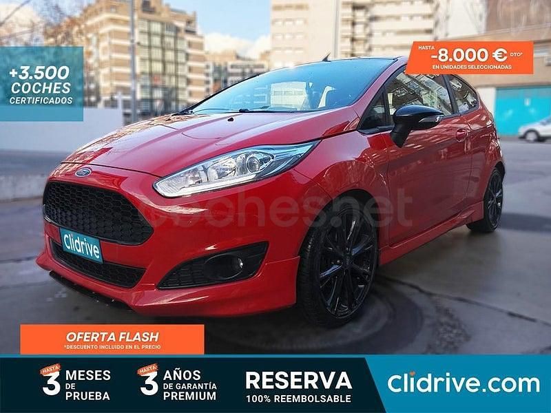 Rojo Usado 2014 Ford Fiesta Sport Utilitario | 4890 € (Buen precio) - Imagen 1/4