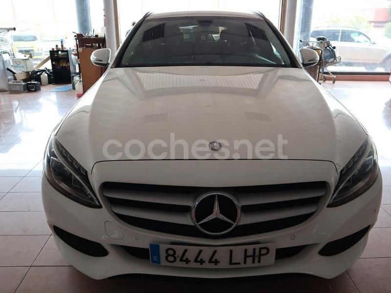 Blanco Usado 2016 Mercedes C220 Familiar | 14.500 € (Super precio) - Imagen 1/4
