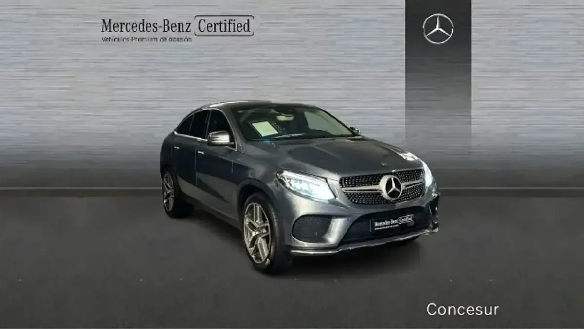 Usado Mercedes GLE350 272 CV (200 kW) 2018 Gris SUV