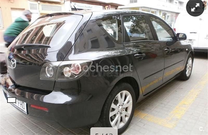 Usado Mazda 3 Active 105 CV (77 kW) 2006 Negro Berlina