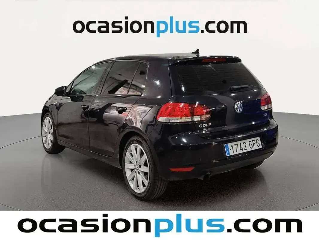 Usado VW Golf VI Sportline 105 CV (77 kW) 2009 Negro Utilitario