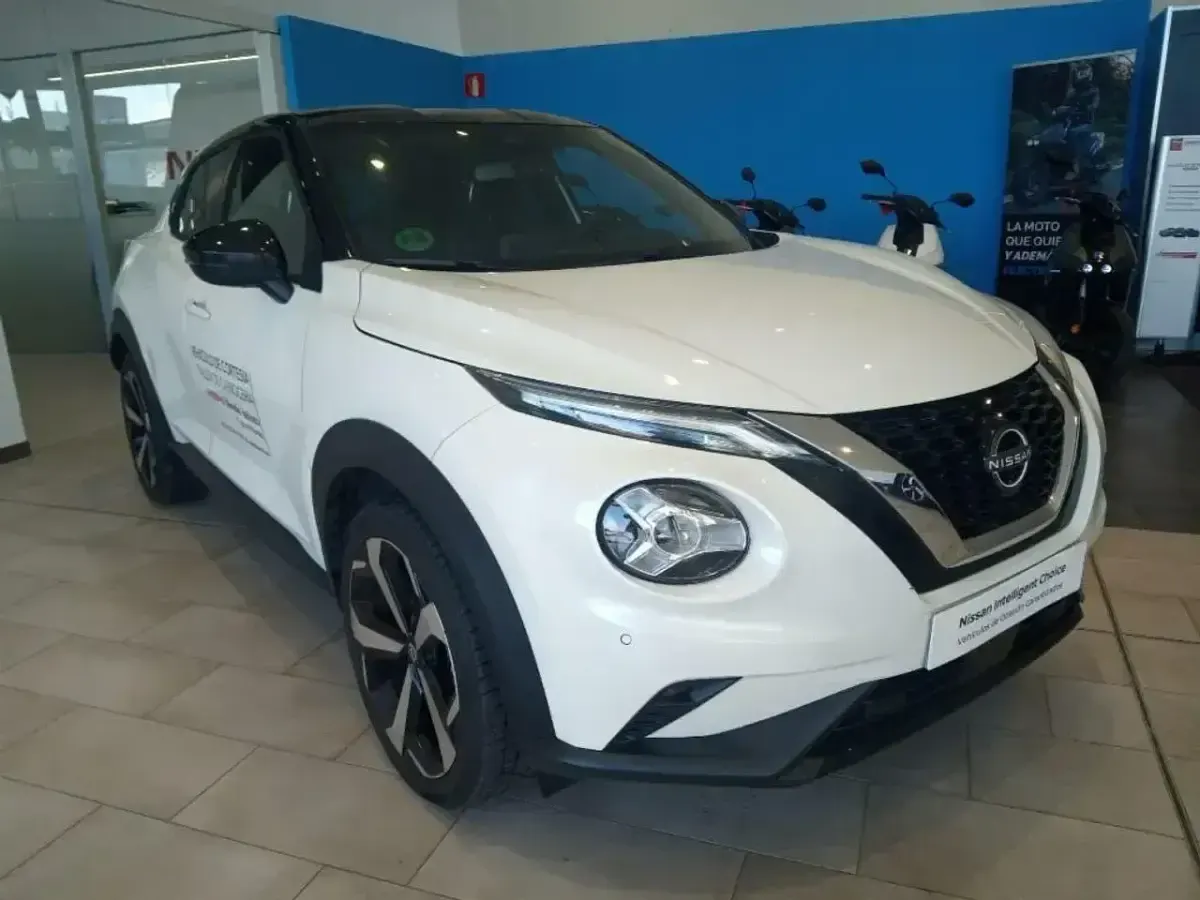 Usado Nissan Juke Tekna 114 CV (83 kW) 2023 Blanco SUV
