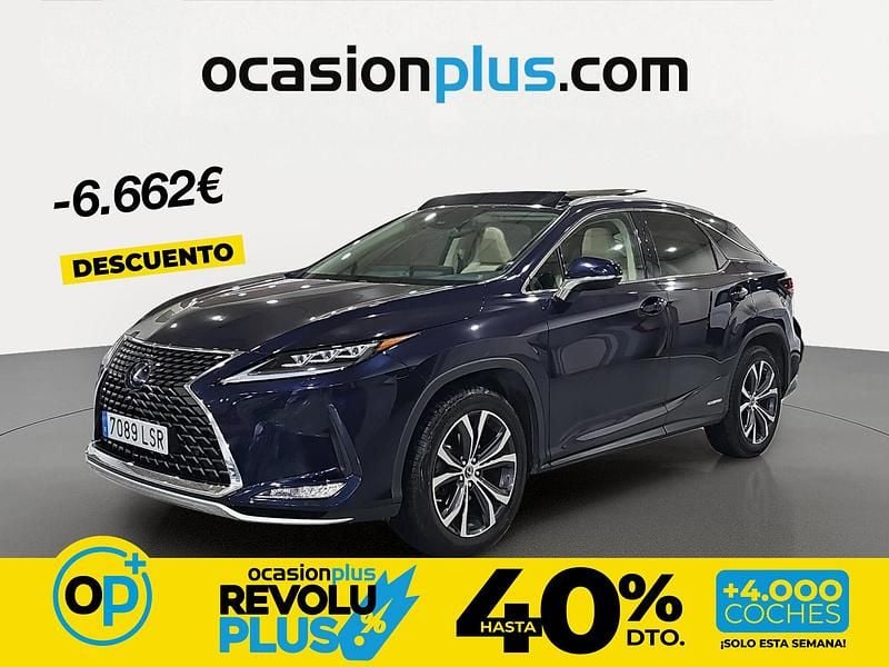 Usado Lexus RX450h Executive Line 313 CV (230 kW) 2021 Azul SUV