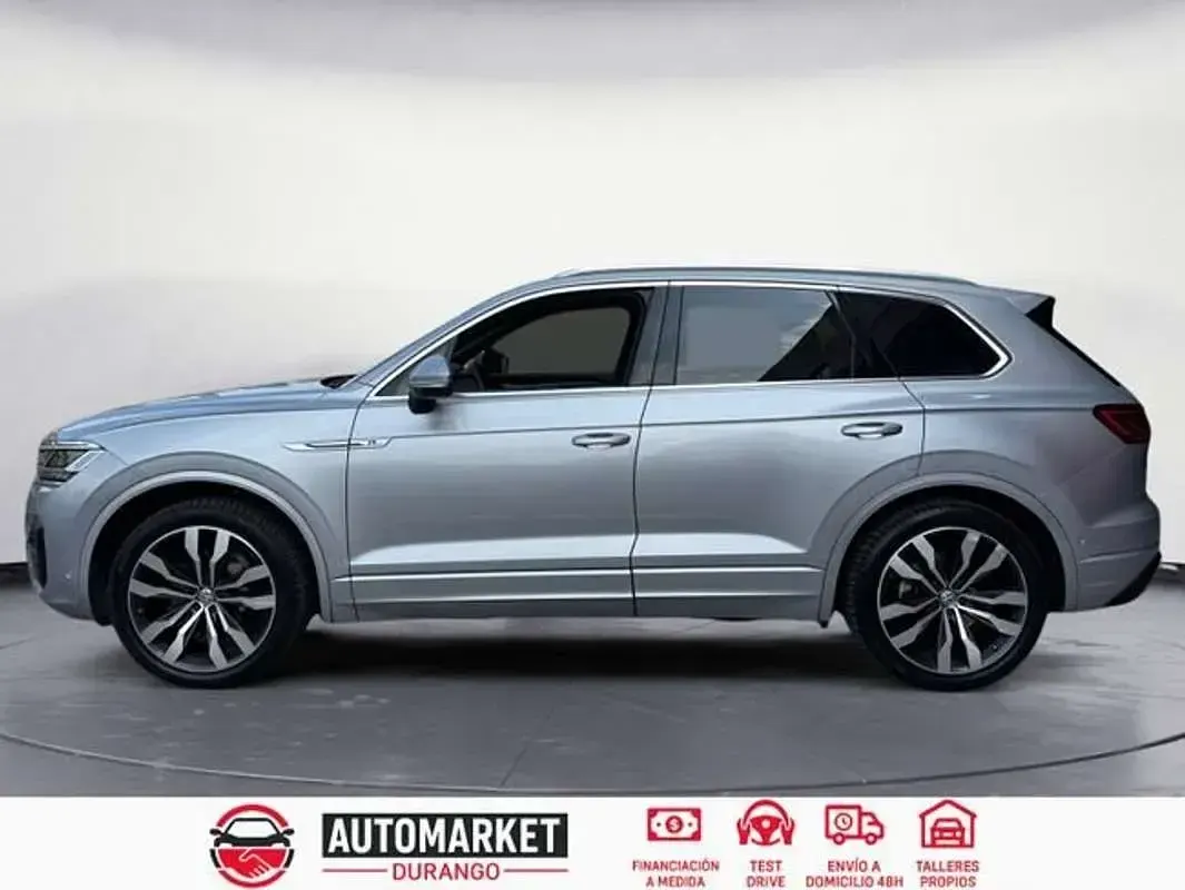 Usado VW Touareg R-line 286 CV (210 kW) 2018 Gris SUV