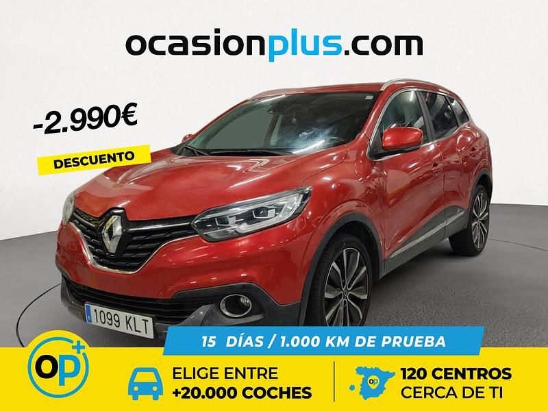 Rojo Usado 2018 Renault Kadjar Zen SUV | 15.650 € (Precio justo) - Imagen 1/4