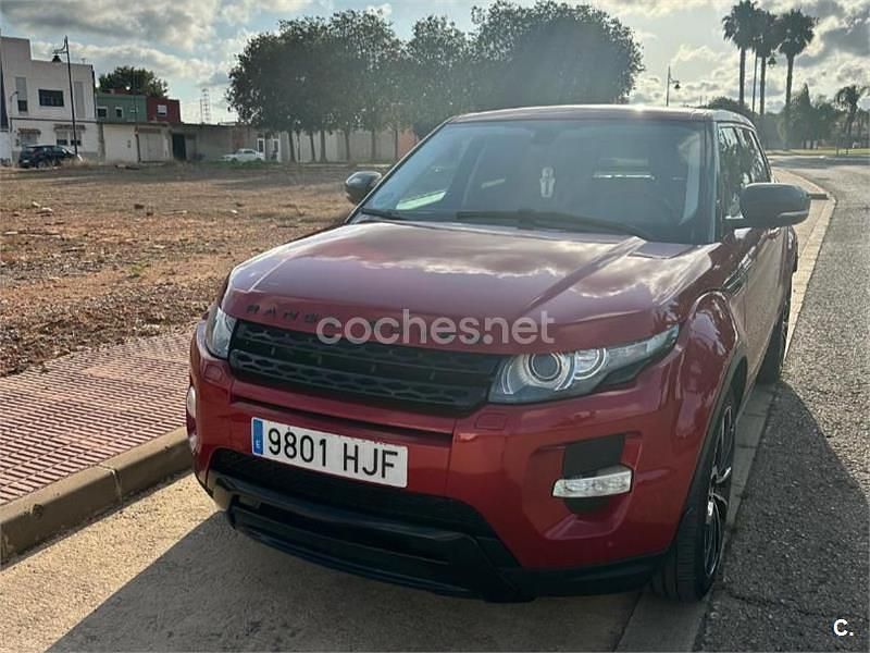 Usado Land Rover Range Rover evoque Dynamic 240 CV (176 kW) 2012 Rojo SUV