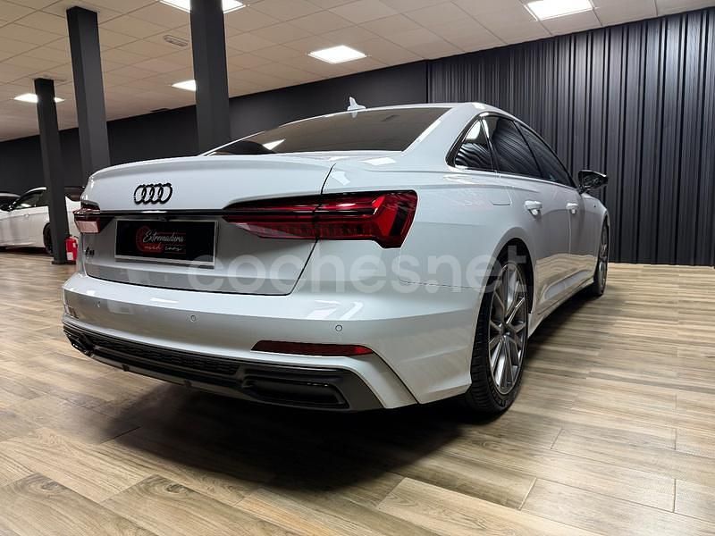 Usado Audi A6 S-Line 204 CV (150 kW) 2021 Blanco Berlina