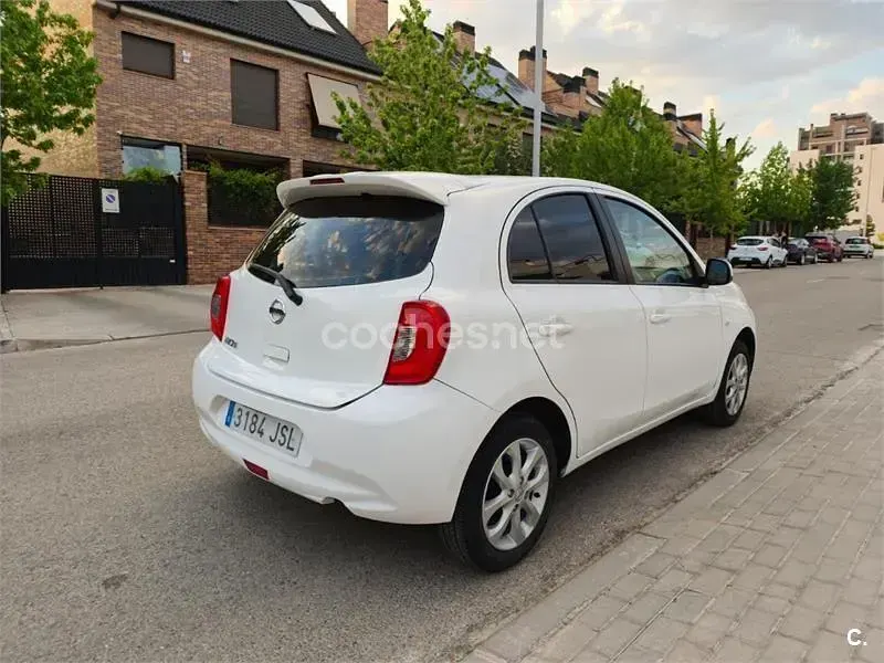 Usado Nissan Micra Visia 80 CV (58 kW) 2016 Blanco Utilitario