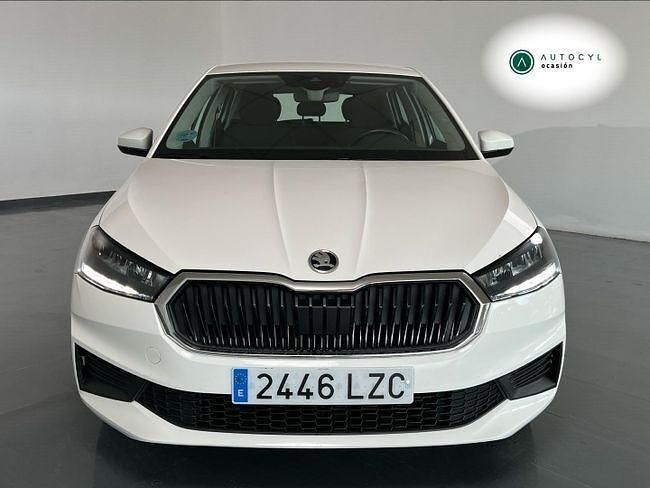 Usado Skoda Fabia Ambition 95 CV (69 kW) 2022 Blanco Utilitario
