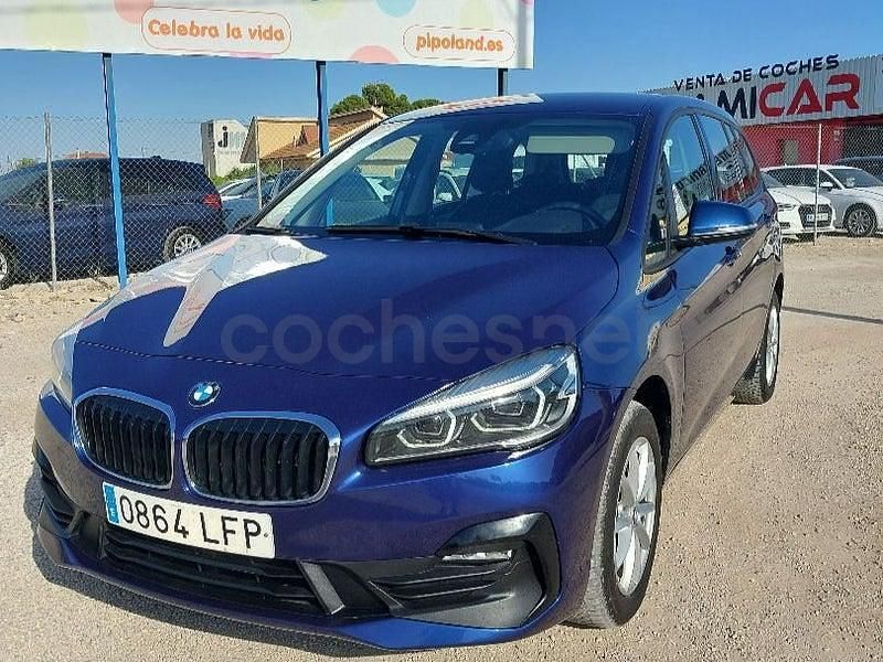 Usado BMW 216 116 CV (85 kW) 2020 Azul Familiar